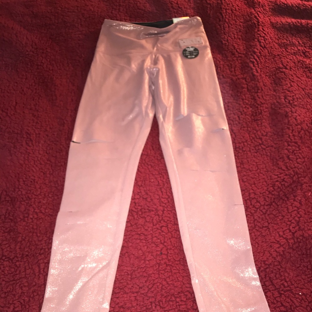 Pink leggings
